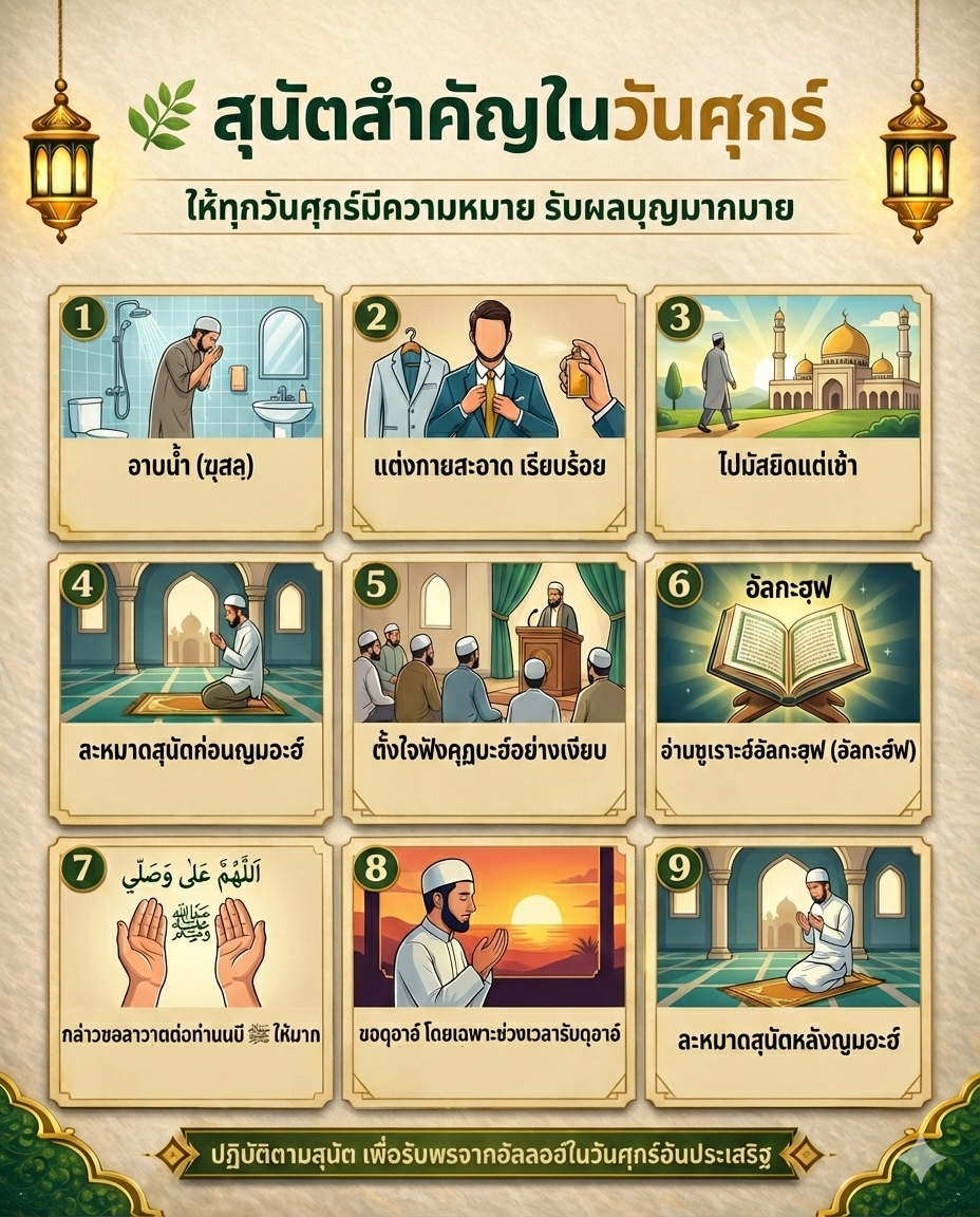 สุนัตสำคัญในวันศุกร์